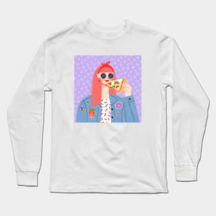 Pizza Passion Long Sleeve T-Shirt